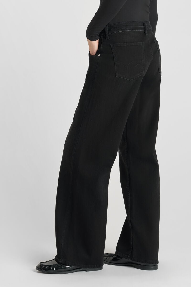 Jeans wide leg Lauryn jab noir N°1