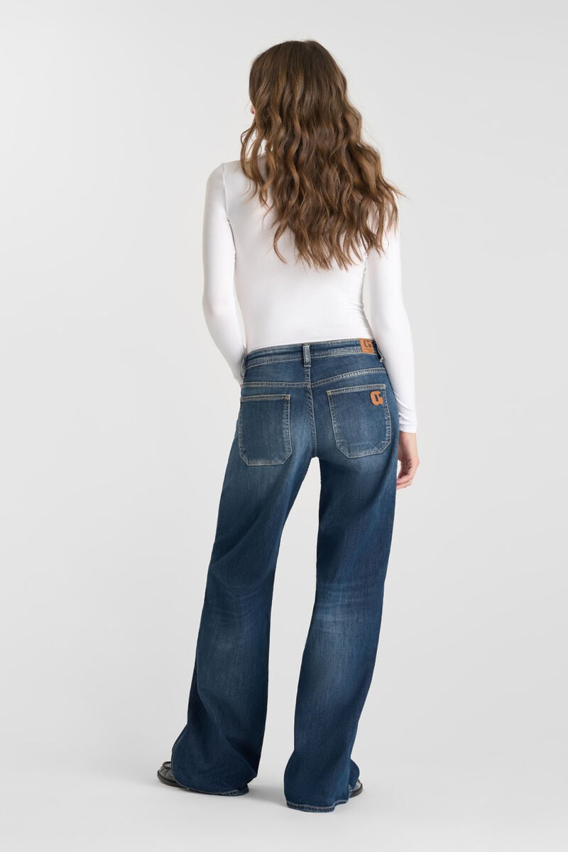 Jeans wide leg Lauryn Ota bleu N°2