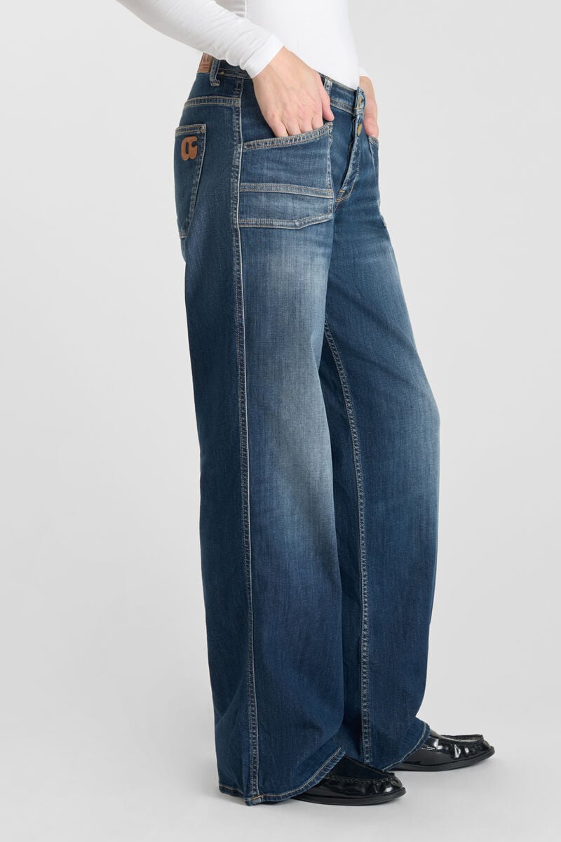 Jeans wide leg Lauryn Ota bleu N°2