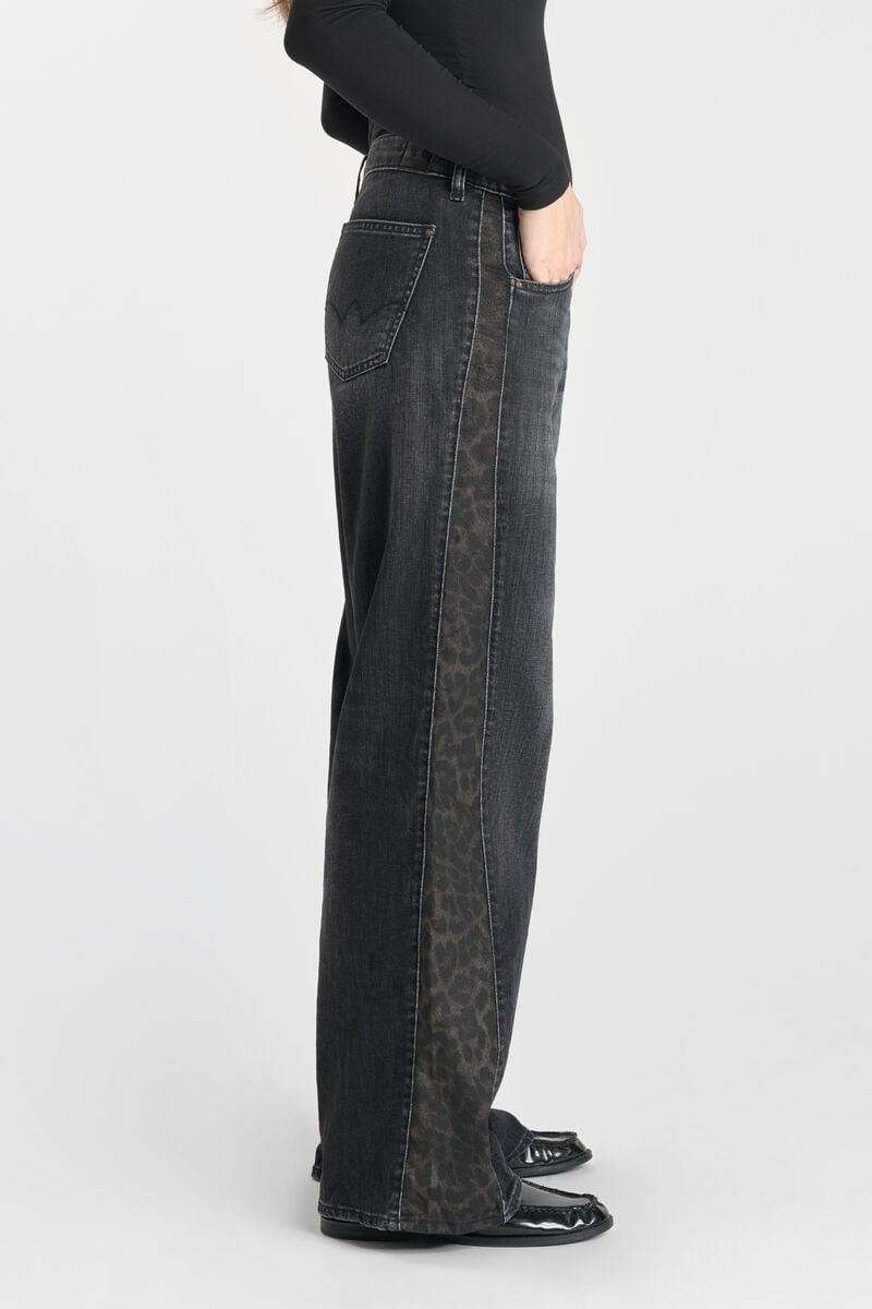 Jeans wide leg Lauryn leo noir N°1