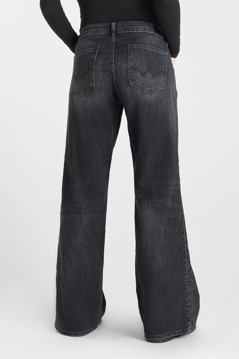 Jeans wide leg Lauryn leo noir N°1