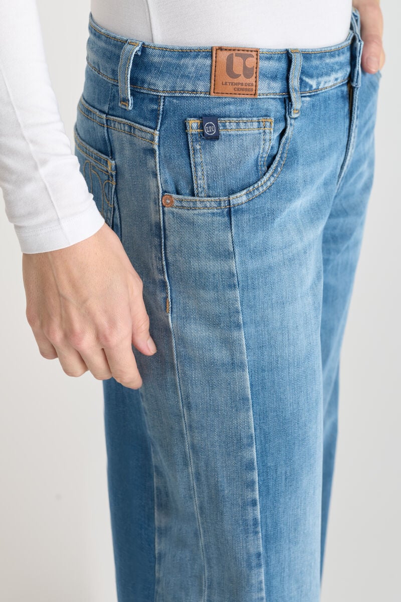 Jeans wide leg Lauryn Aix bleu N°4