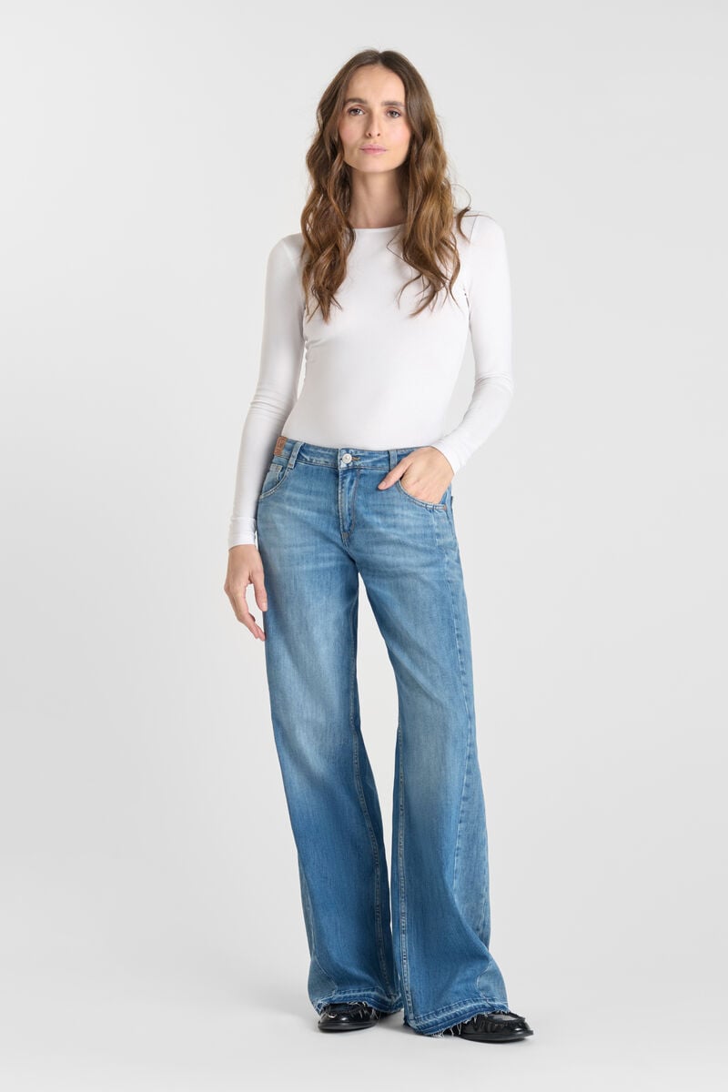 Jeans wide leg Lauryn Aix bleu N°4