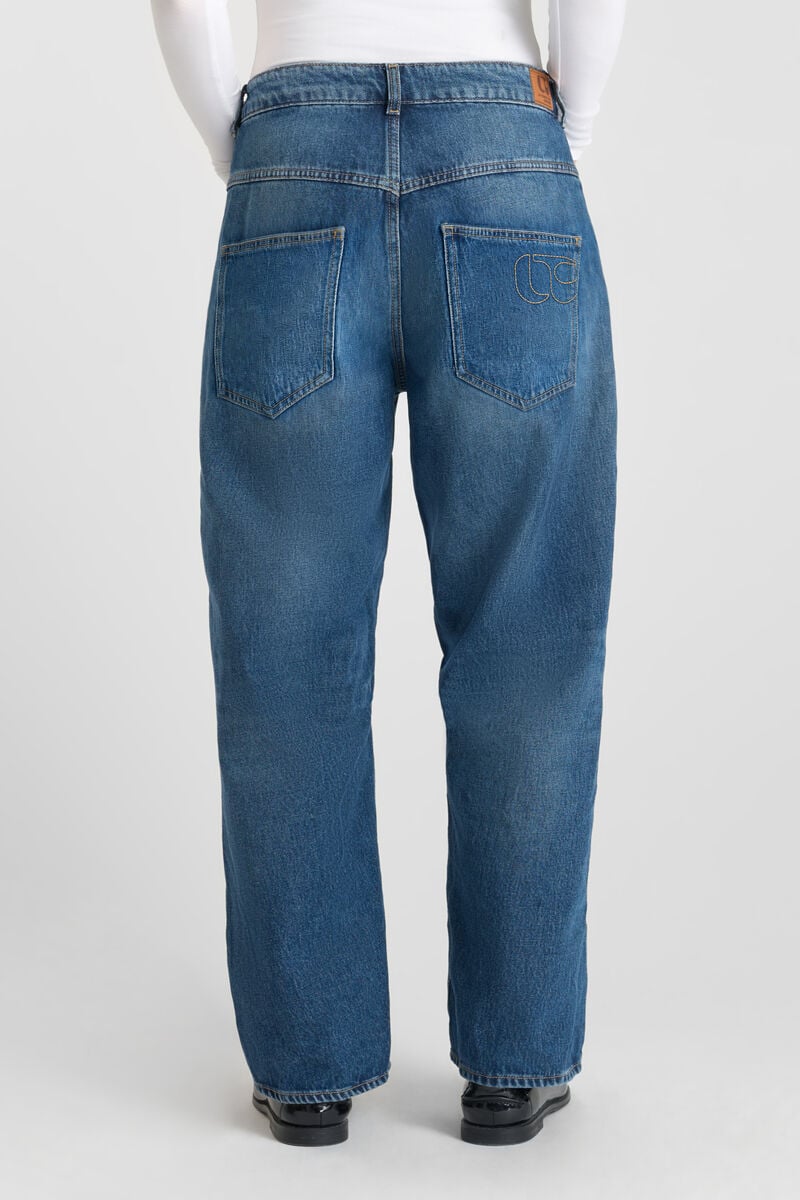 Jeans balloon Madie kahiki bleu foncé