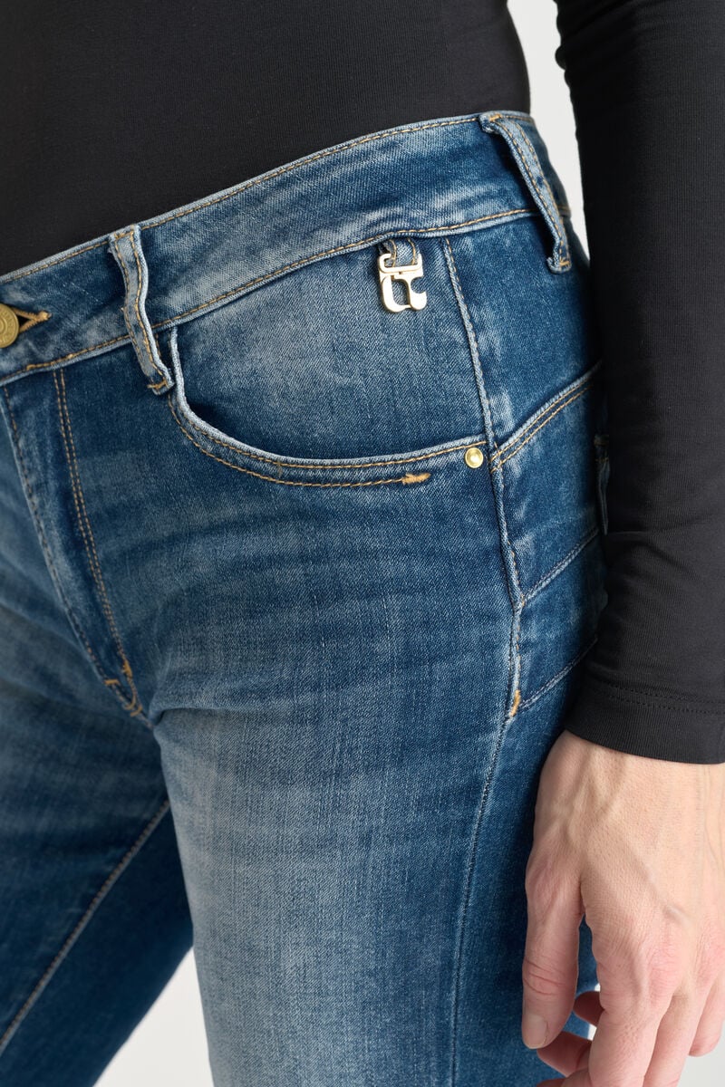 Jeans pulp regular Nedo taille haute bleu N°2