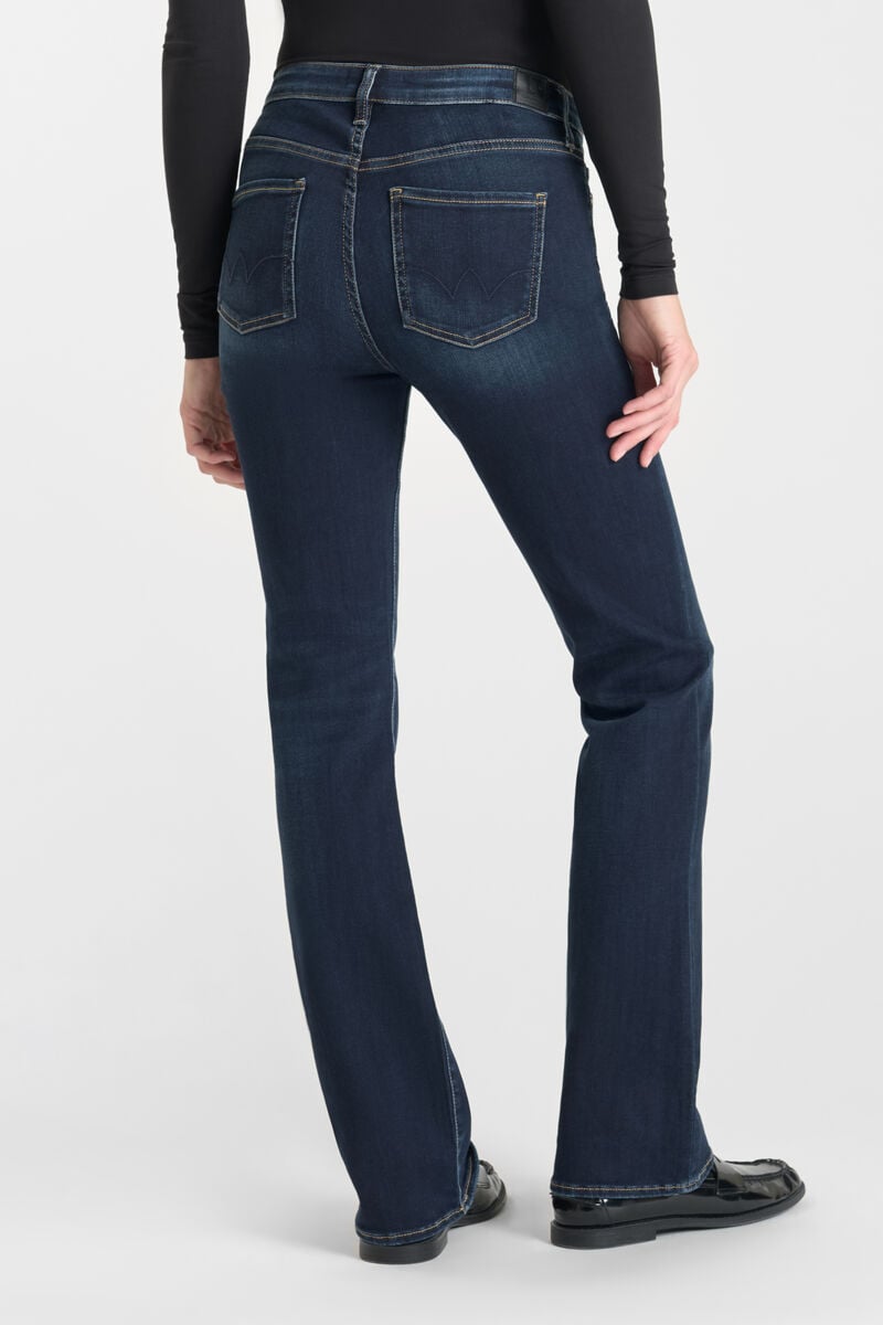 Jeans power bootcut taille haute bleu N°1