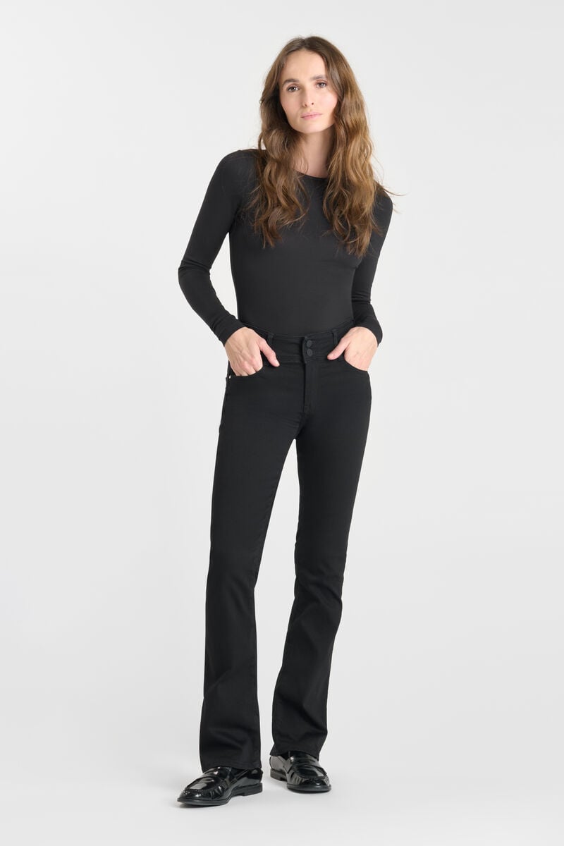 Jeans ultra pulp bootcut taille haute noir N°0