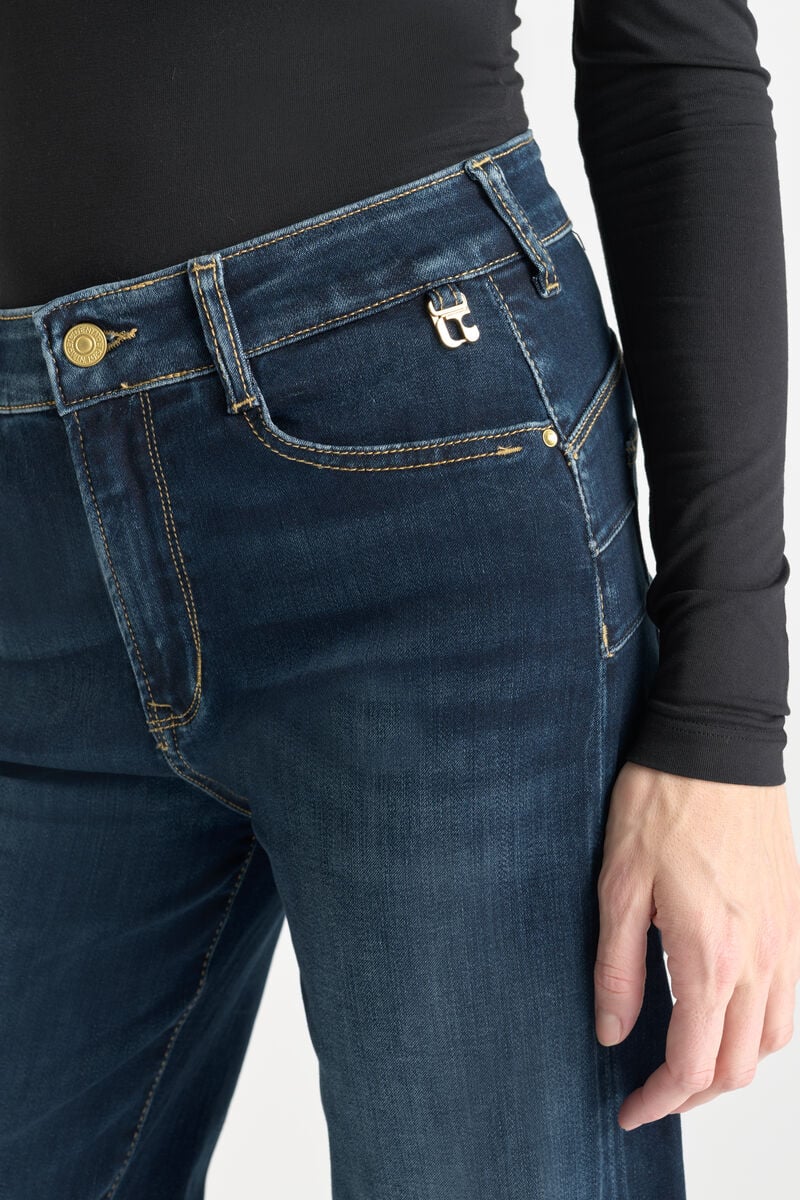 Jeans pulp wide leg Wilma taille haute 7/8ème bleu N°2