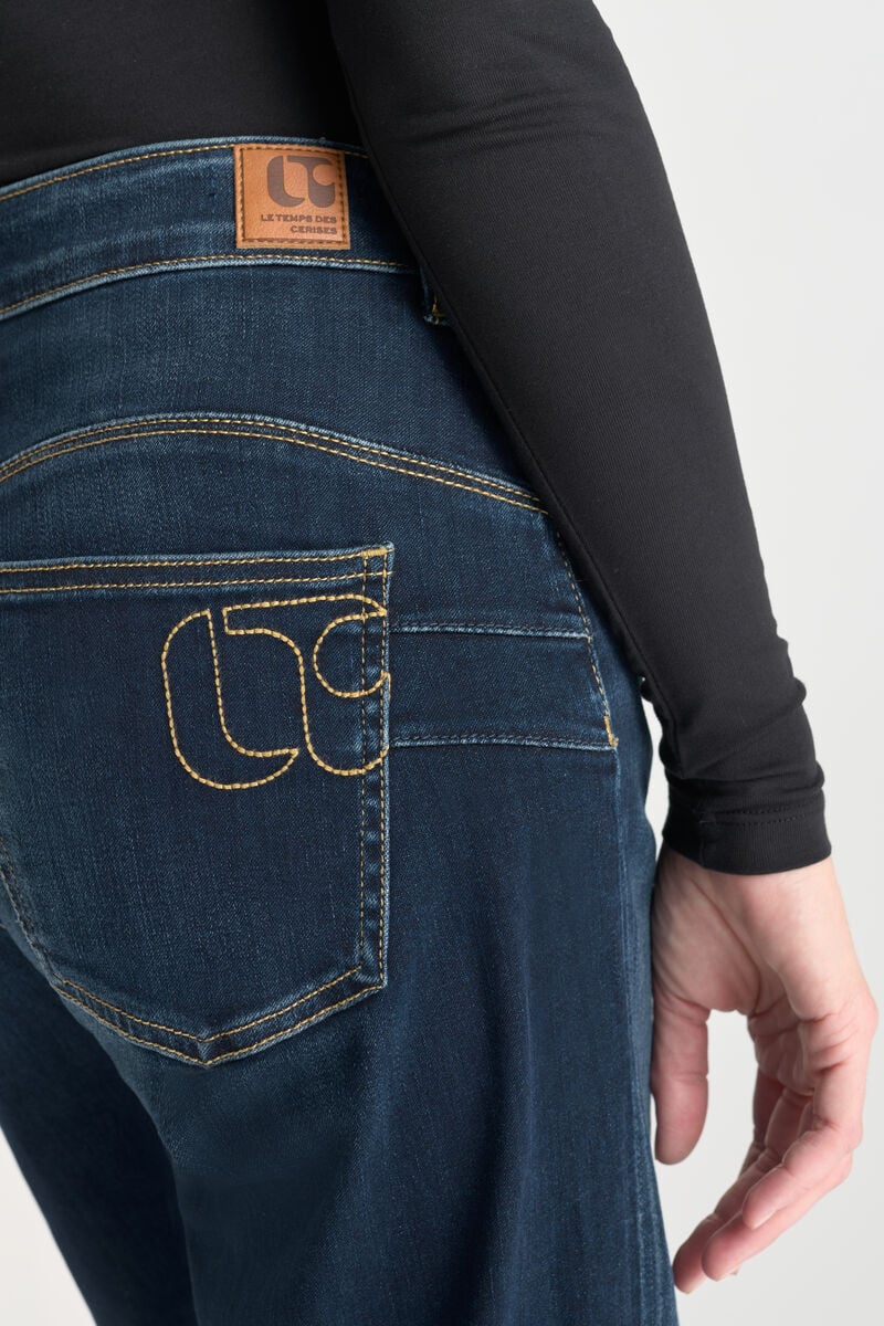 Jeans pulp wide leg Wilma taille haute 7/8ème bleu N°2