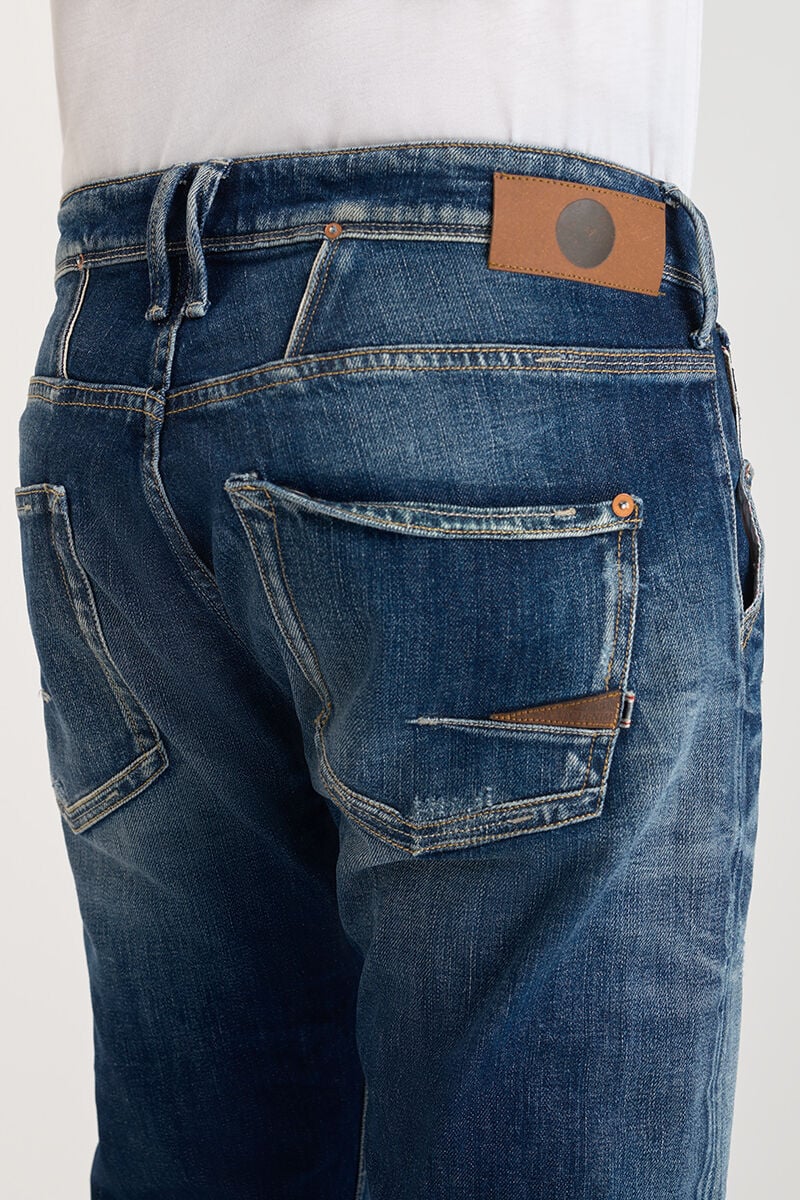 Jeans 700/11 adjusted Hahn destroy bleu N°2