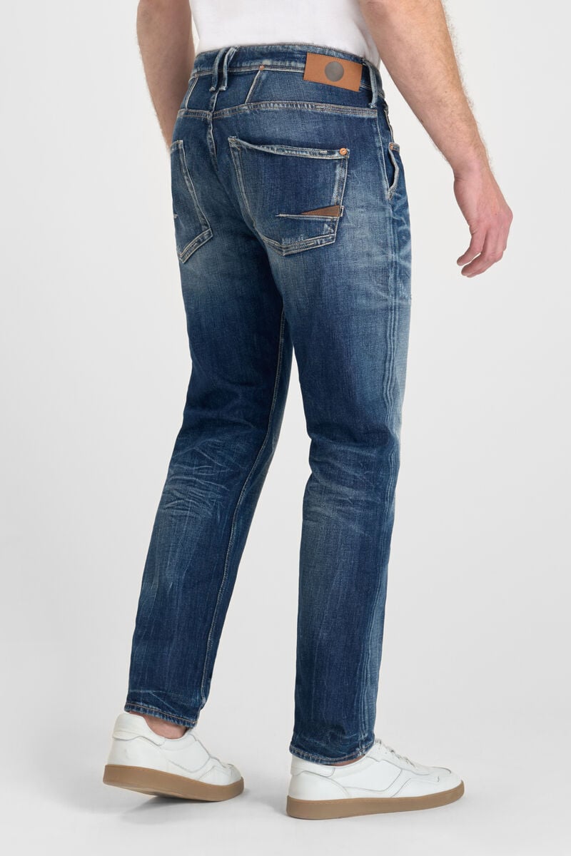 Jeans 700/11 adjusted Hahn destroy bleu N°2