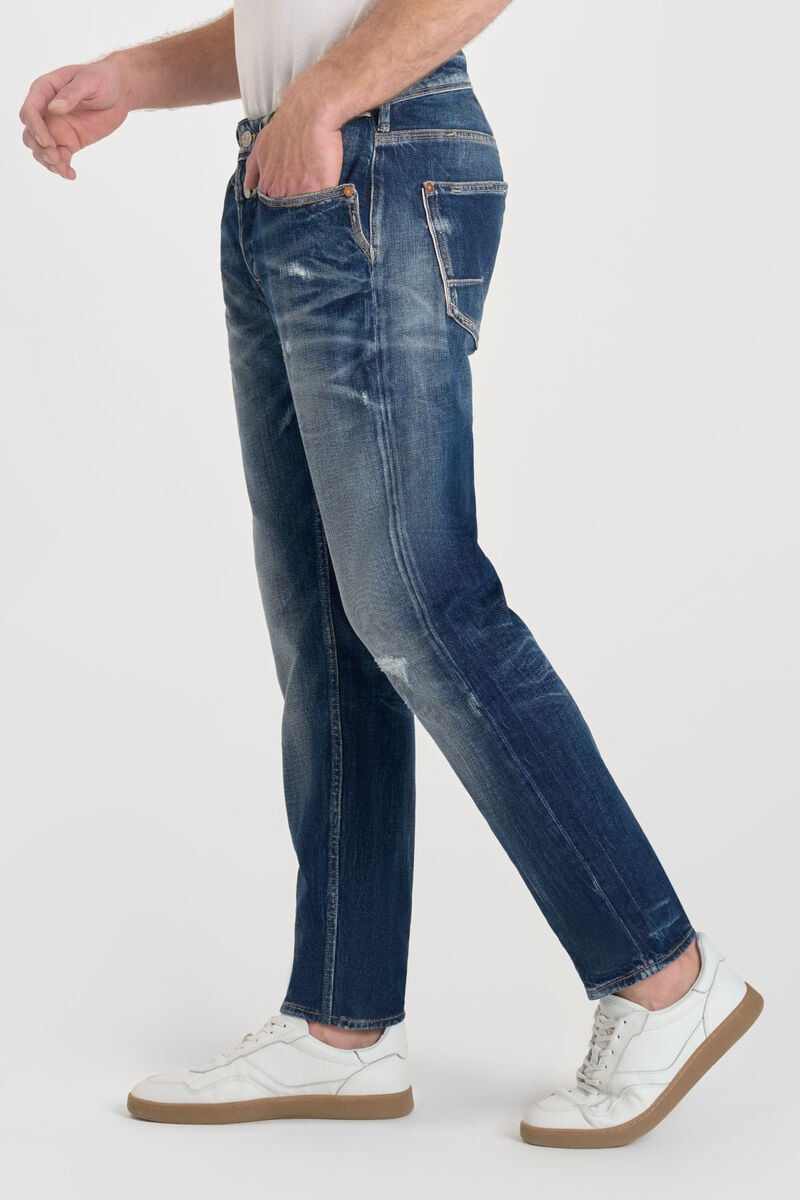 Jeans 700/11 adjusted Hahn destroy bleu N°2