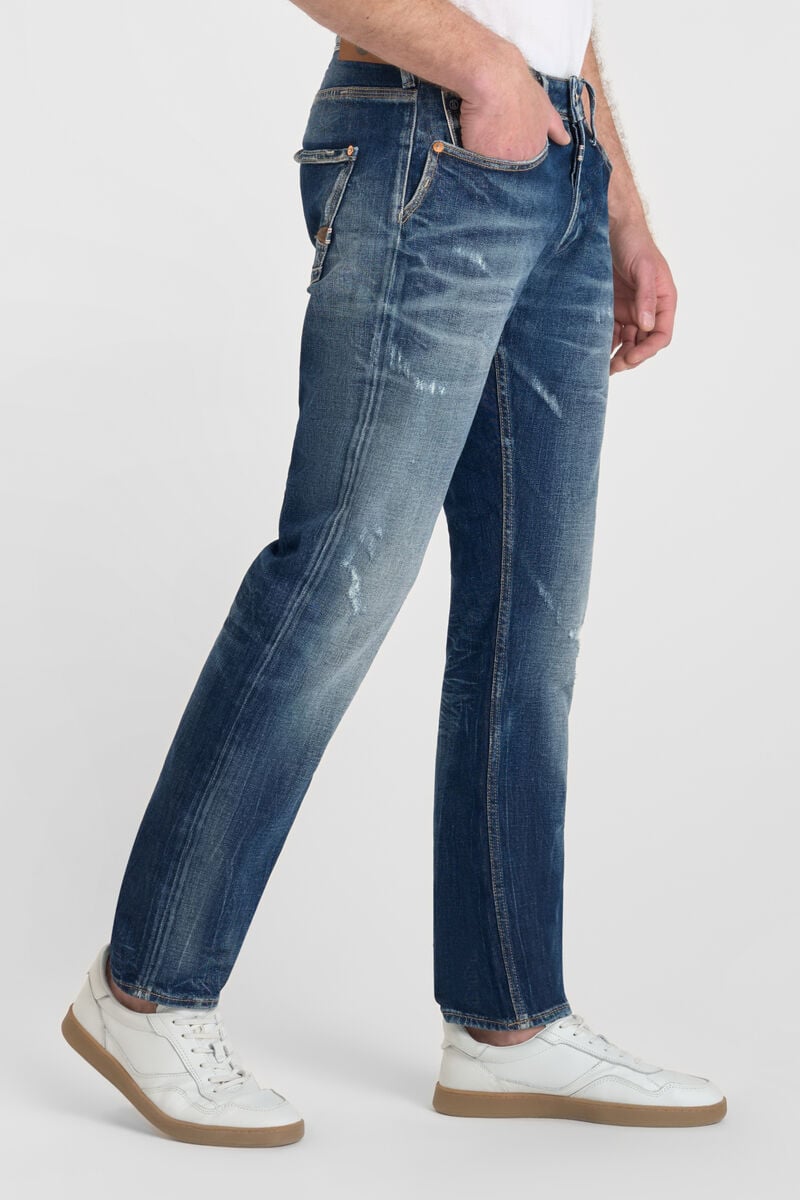 Jeans 700/11 adjusted Hahn destroy bleu N°2