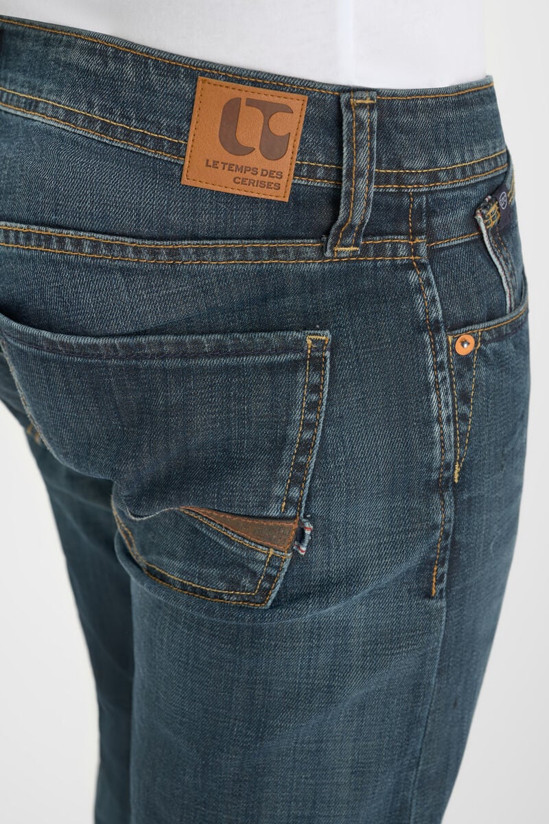 Jeans 700/11 adjusted Hocker bleu N°2