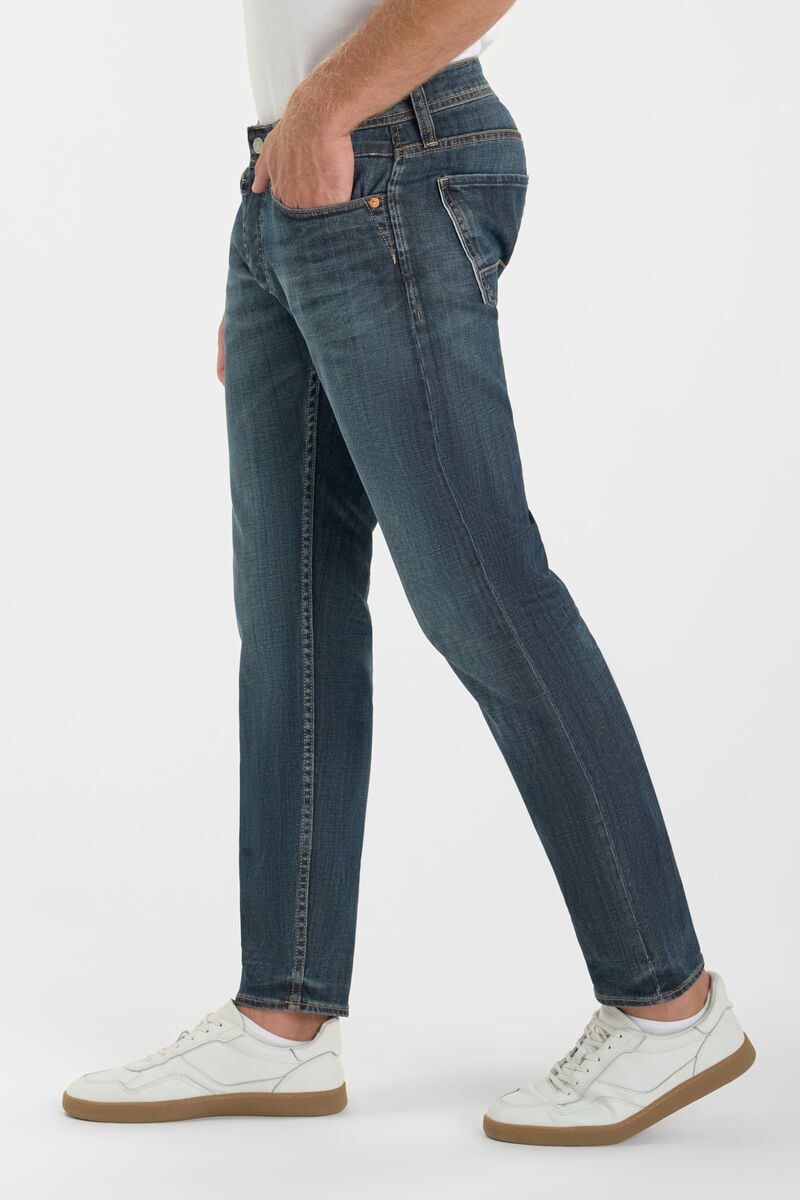 Jeans 700/11 adjusted Hocker bleu N°2