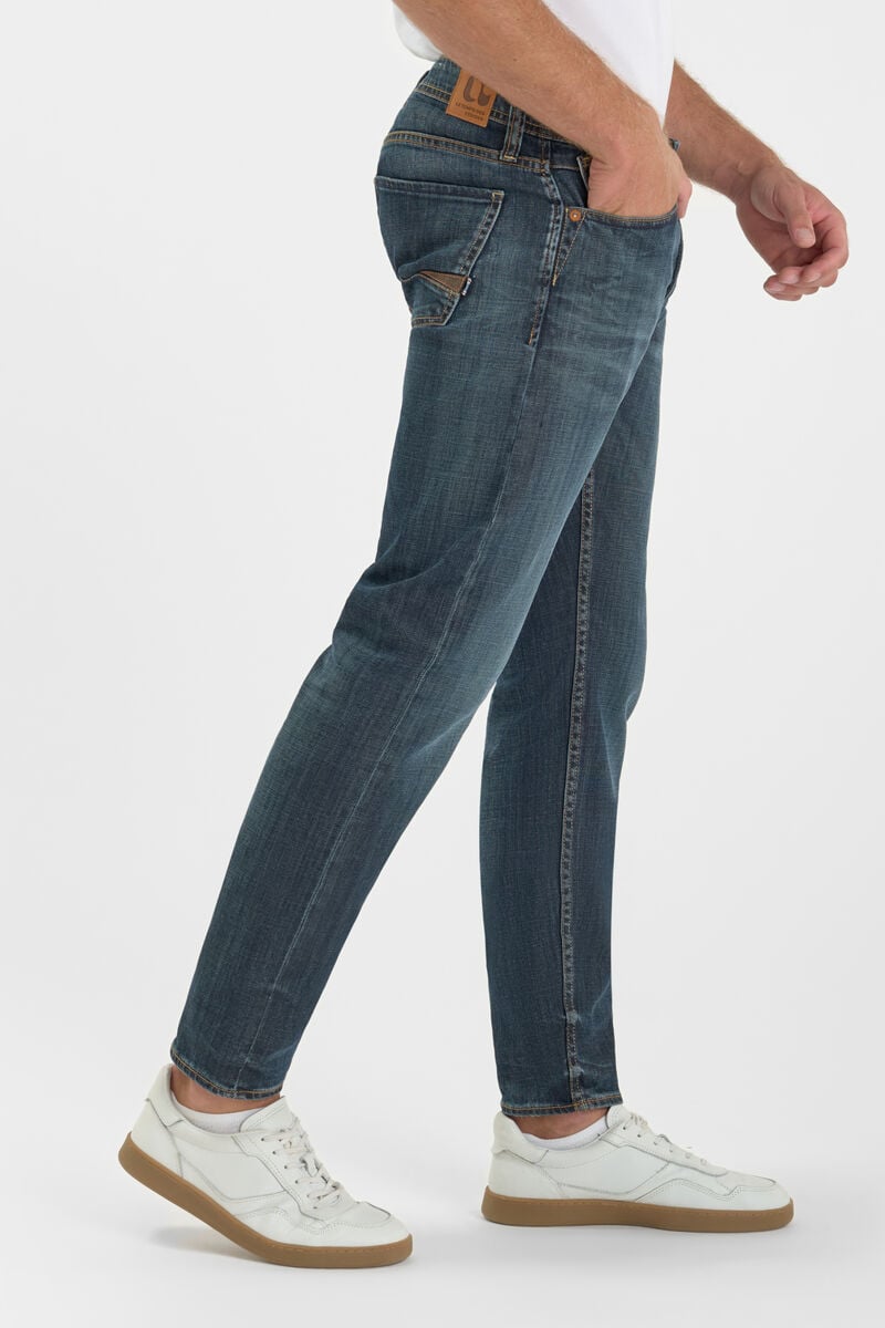 Jeans 700/11 adjusted Hocker bleu N°2