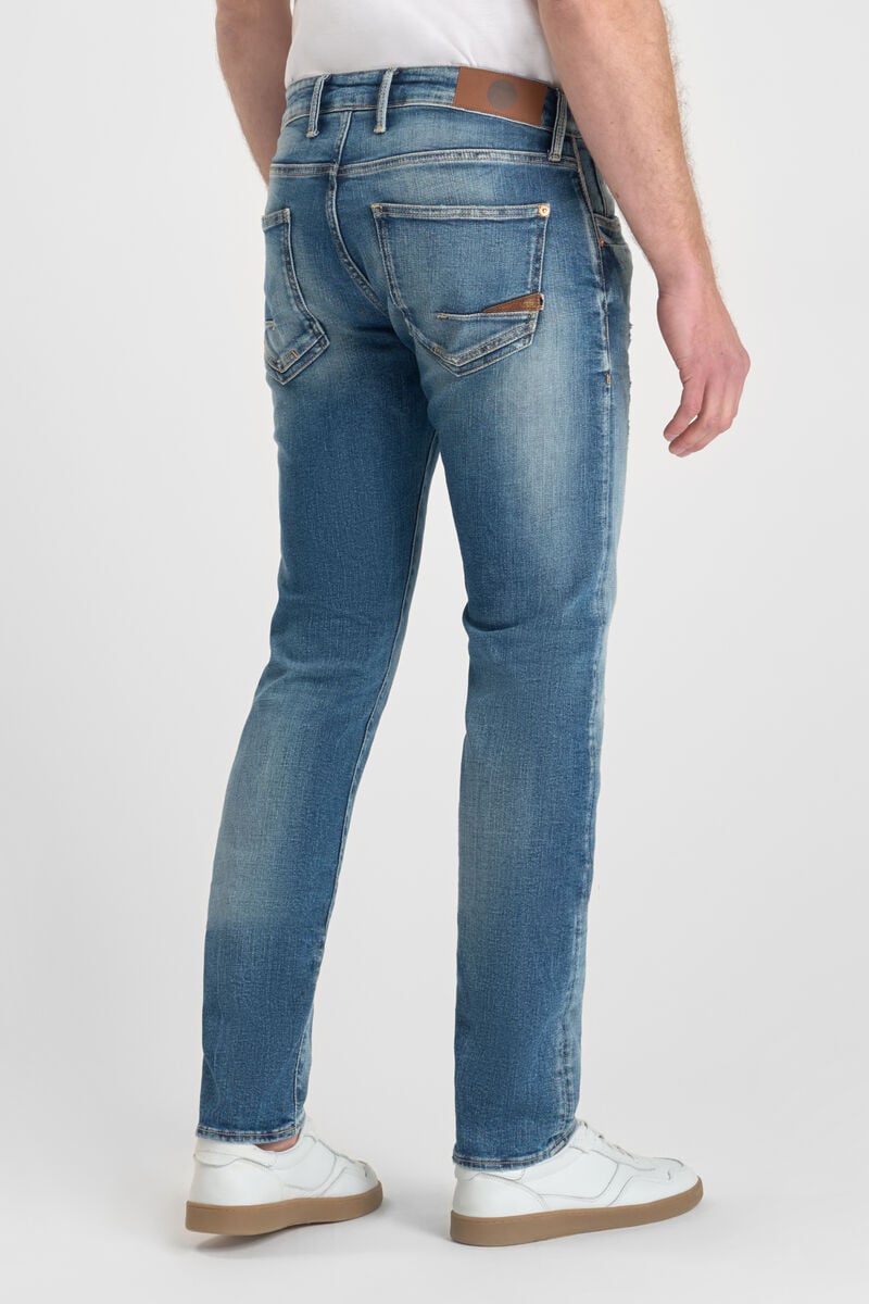 Jeans 700/11 adjusted Jager destroy bleu N°4