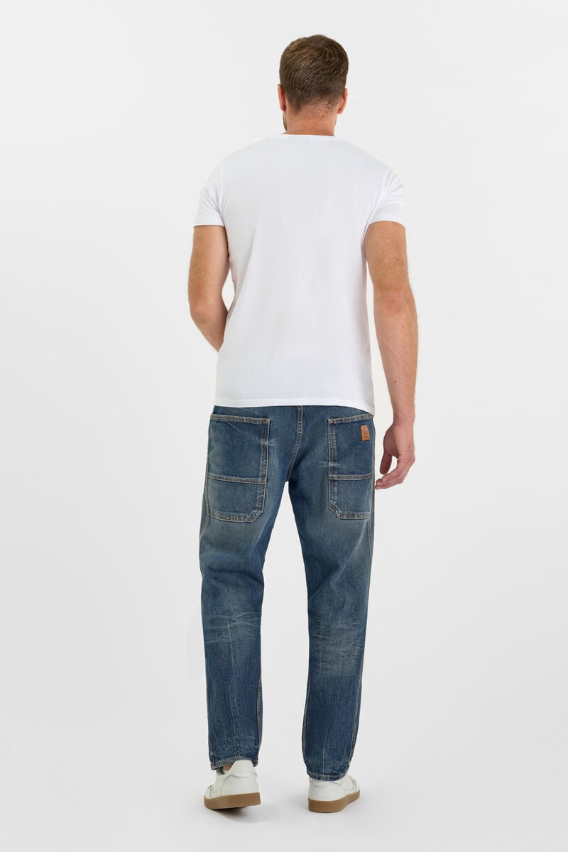 Jeans loose Work Egeo destroy bleu N°3