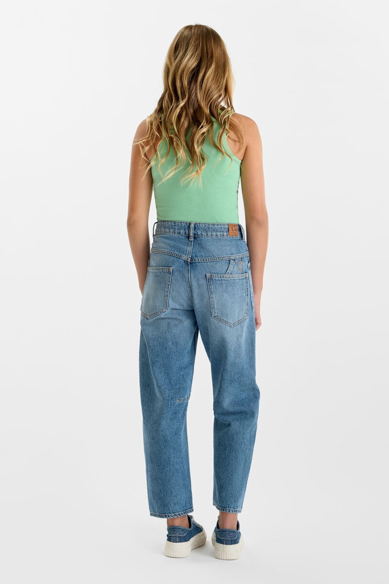 Jeans balloon Monticelli bleu N°4