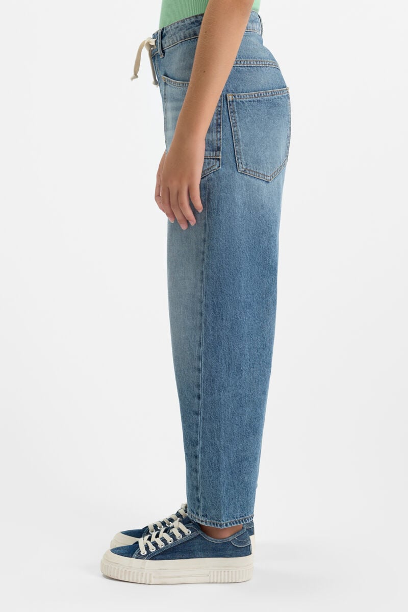 Jeans balloon Monticelli bleu N°4