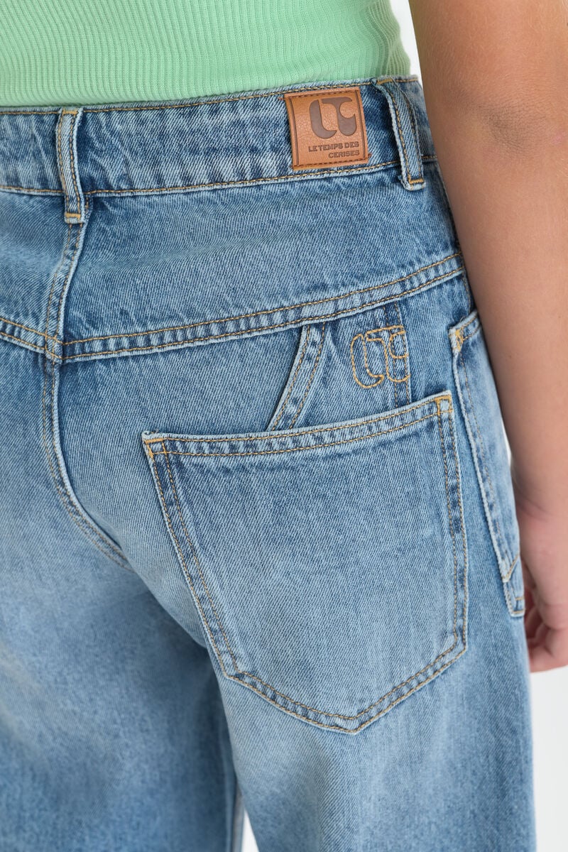 Jeans balloon Monticelli bleu N°4