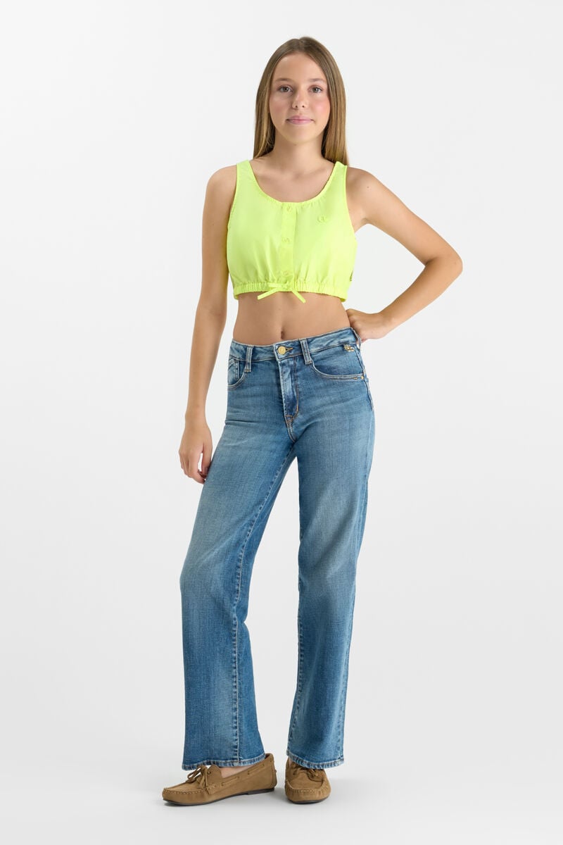 Jeans pulp wide leg Fez bleu N°3