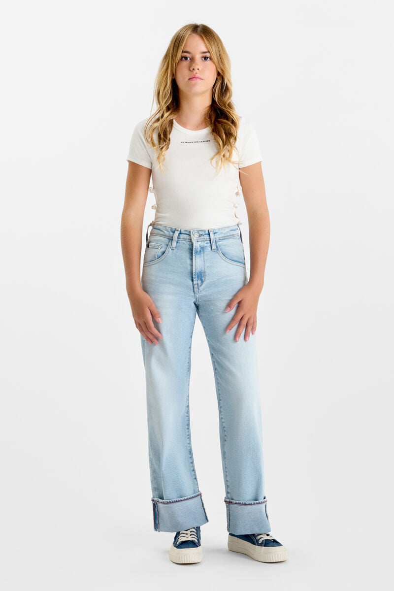 Jeans regular loose Revers bleu N°5