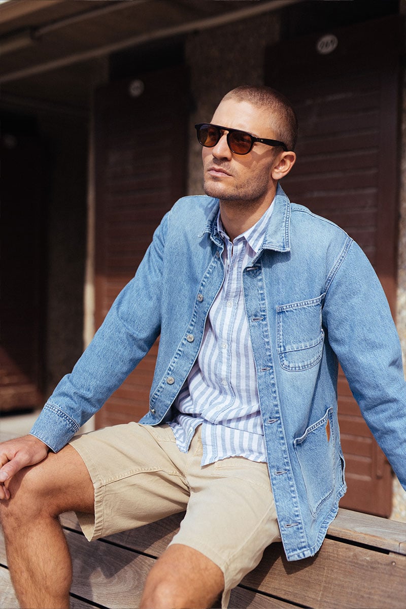 Veste en jeans Mauri