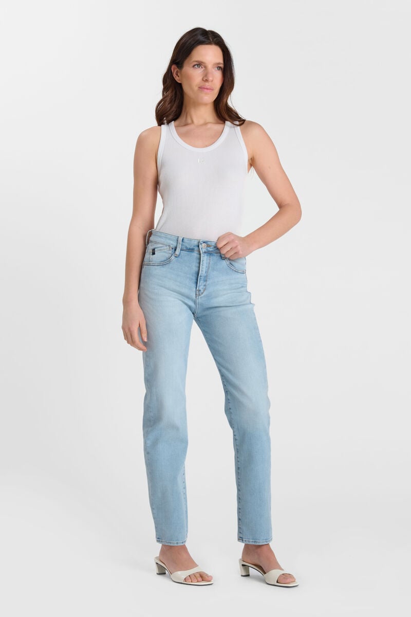 Jeans 400/17 mom Basic bleu N°5
