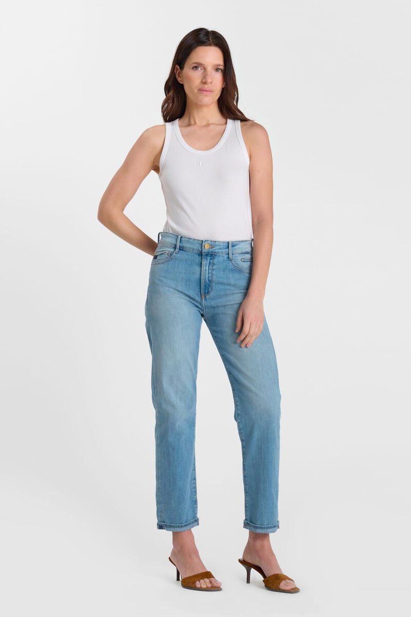 Jeans 400/18 mom Basic bleu N°5