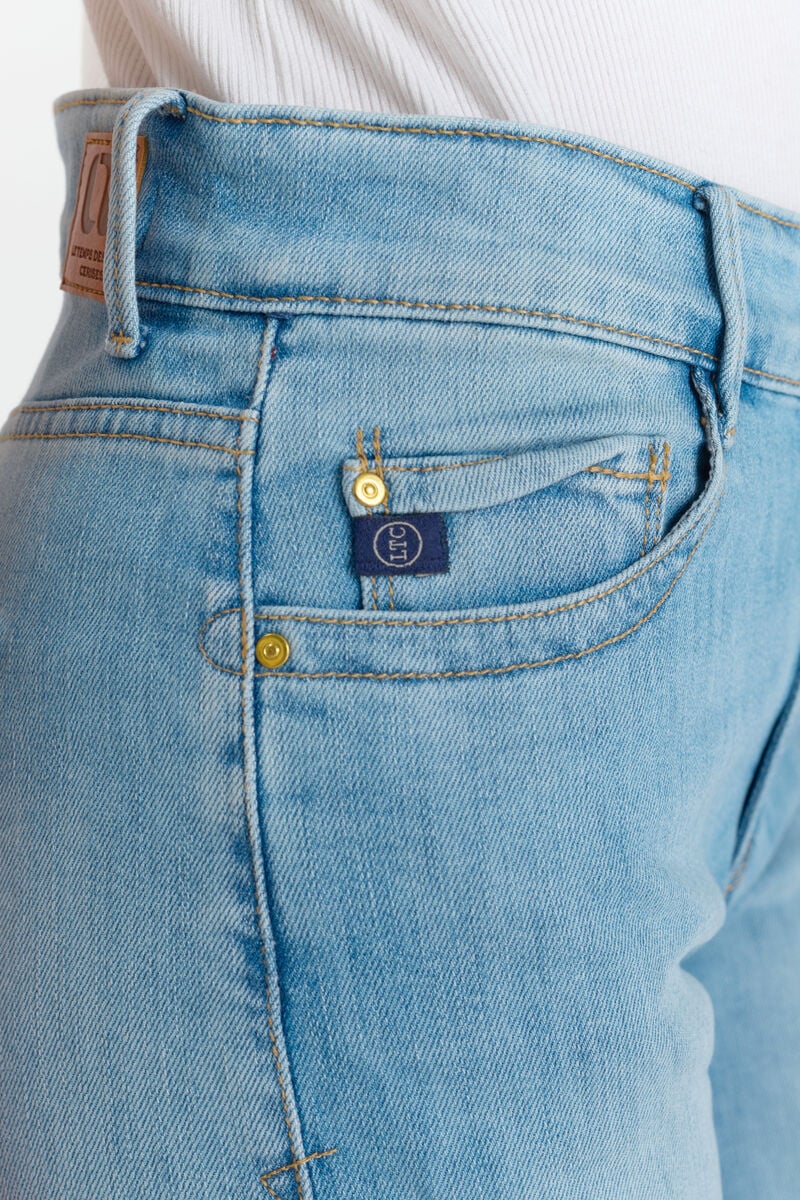 Jeans 400/18 mom Basic bleu N°5