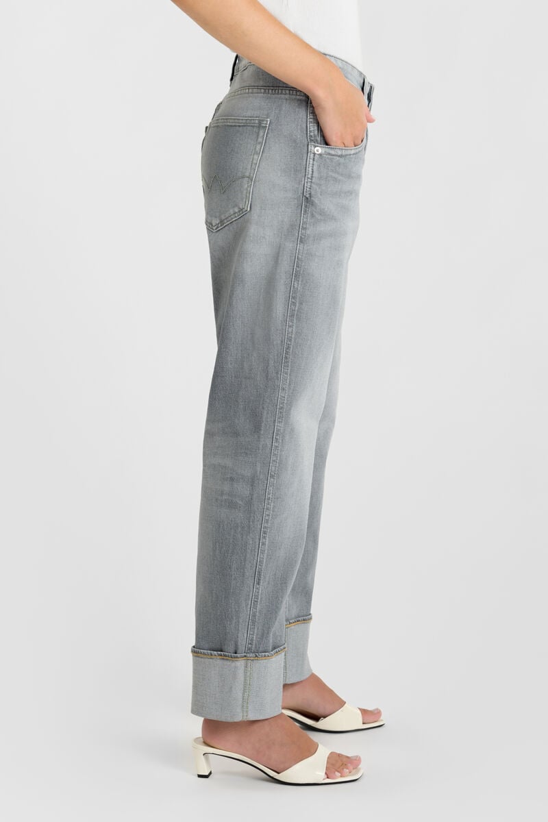 Jeans 400/60 girlfriend Jama gris N°3