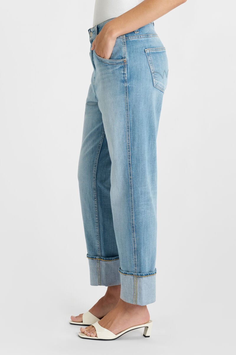 Jeans 400/60 girlfriend Jam bleu N°5