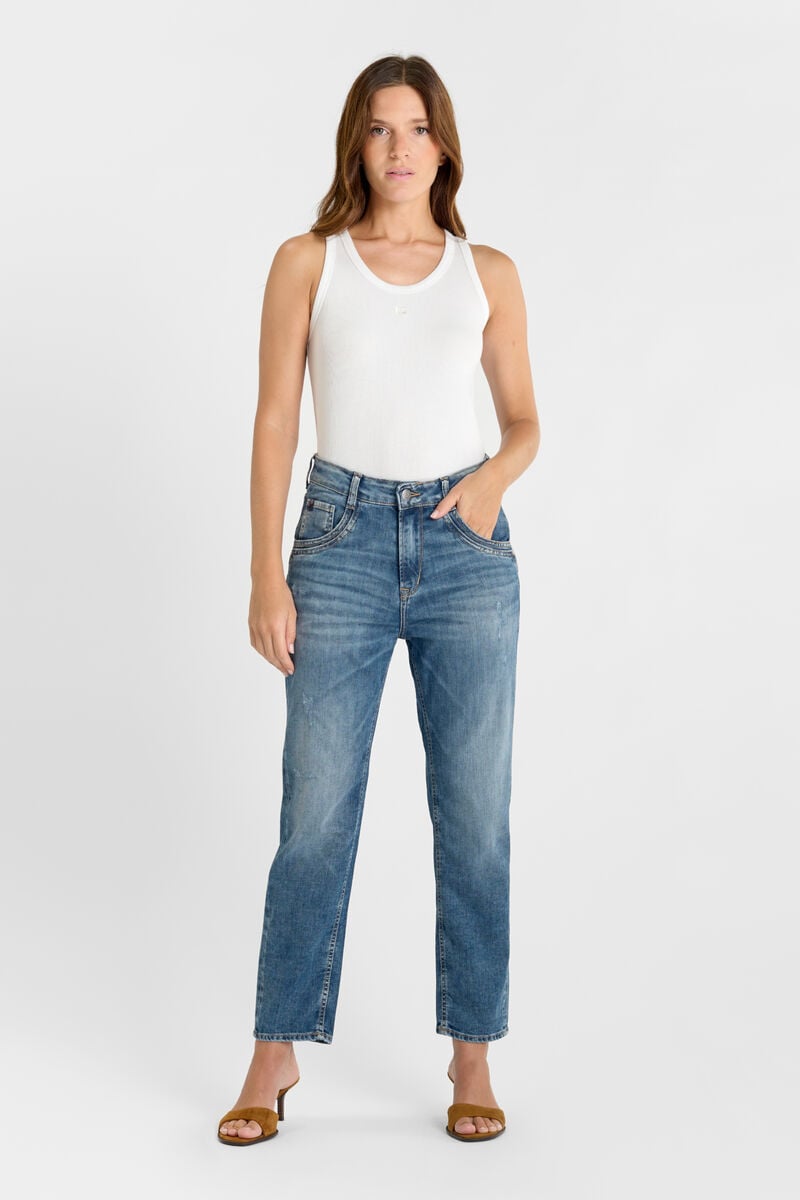 Jeans 400/60 girlfriend Mignet bleu N°3