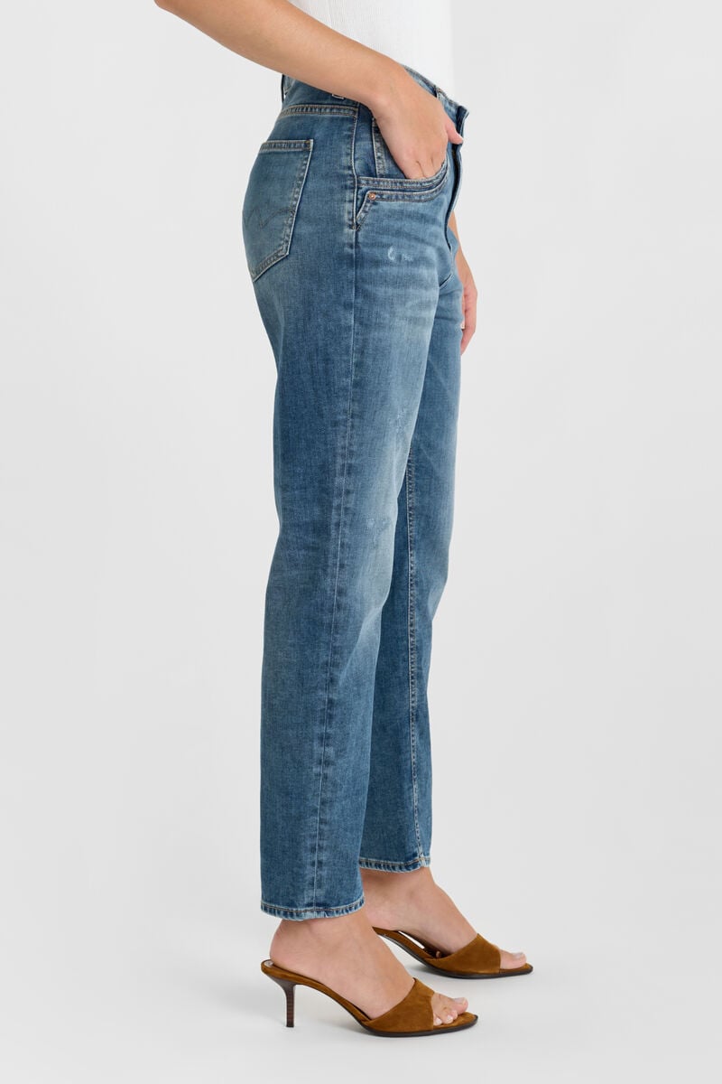 Jeans 400/60 girlfriend Mignet bleu N°3