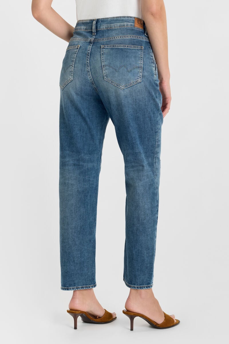 Jeans 400/60 girlfriend Mignet bleu N°3