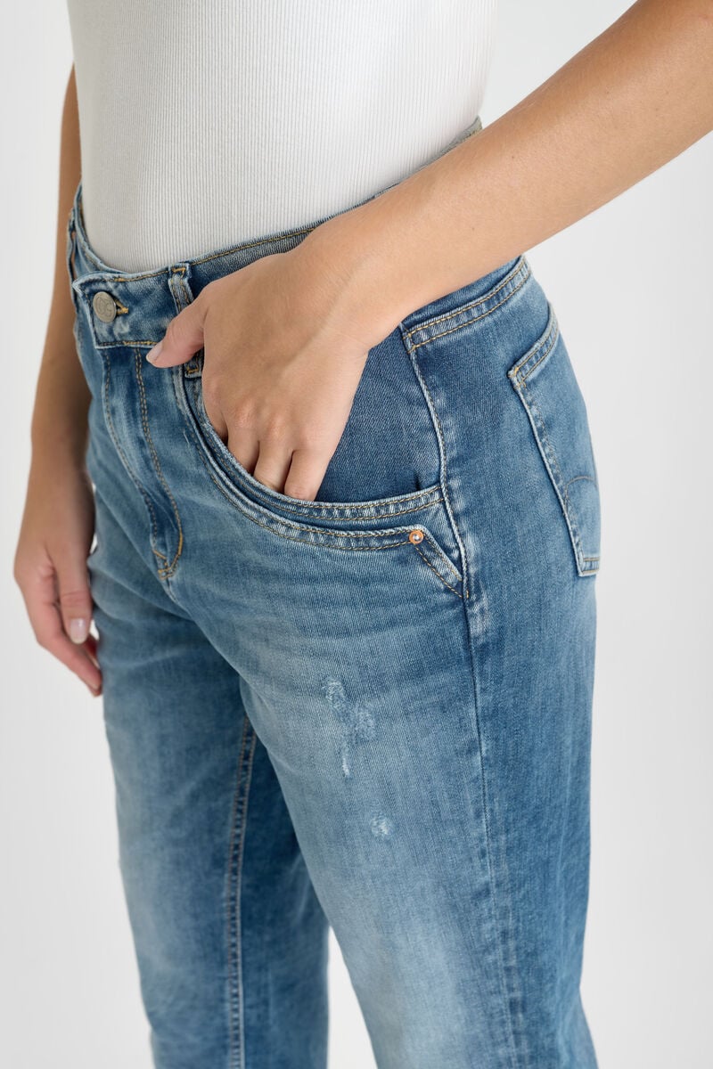 Jeans 400/60 girlfriend Mignet bleu N°3