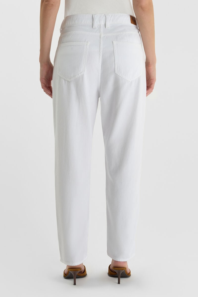 Jeans 400/60 girlfriend Riki tencel blanc