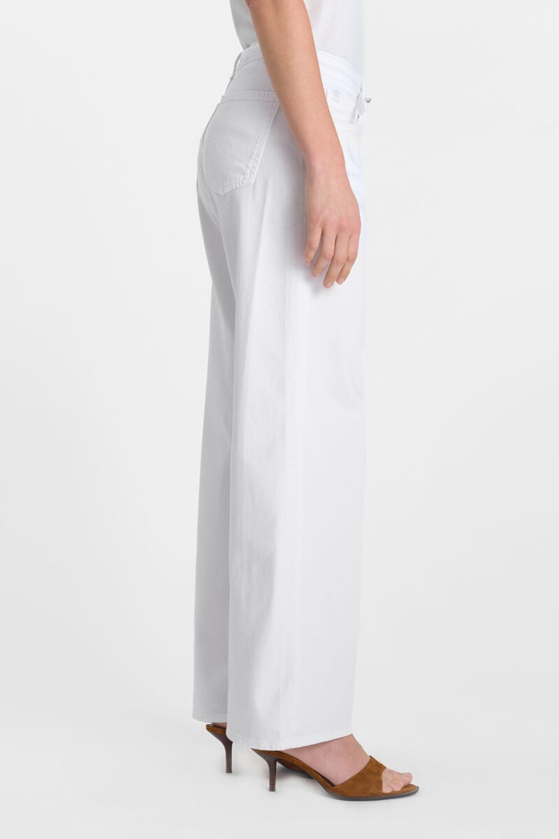 Jeans wide leg Lauryn Jab blanc