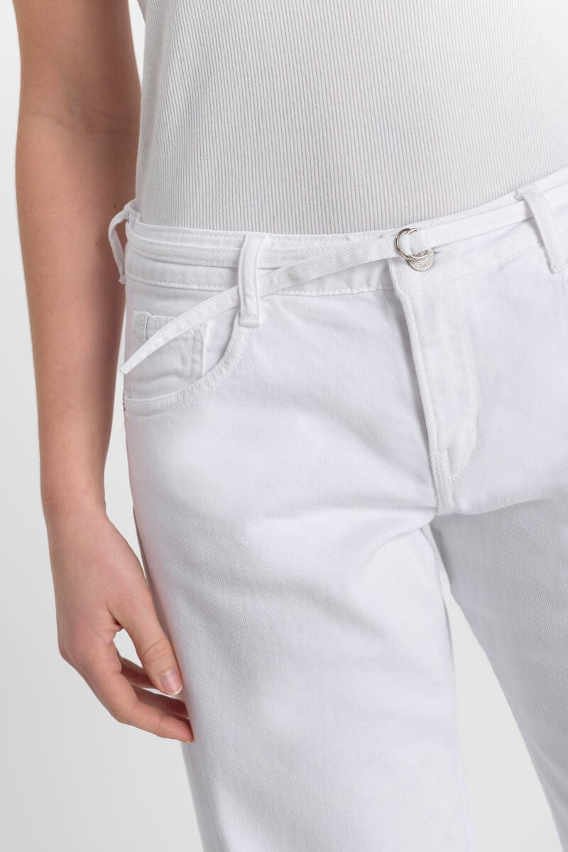Jeans wide leg Lauryn Jab blanc