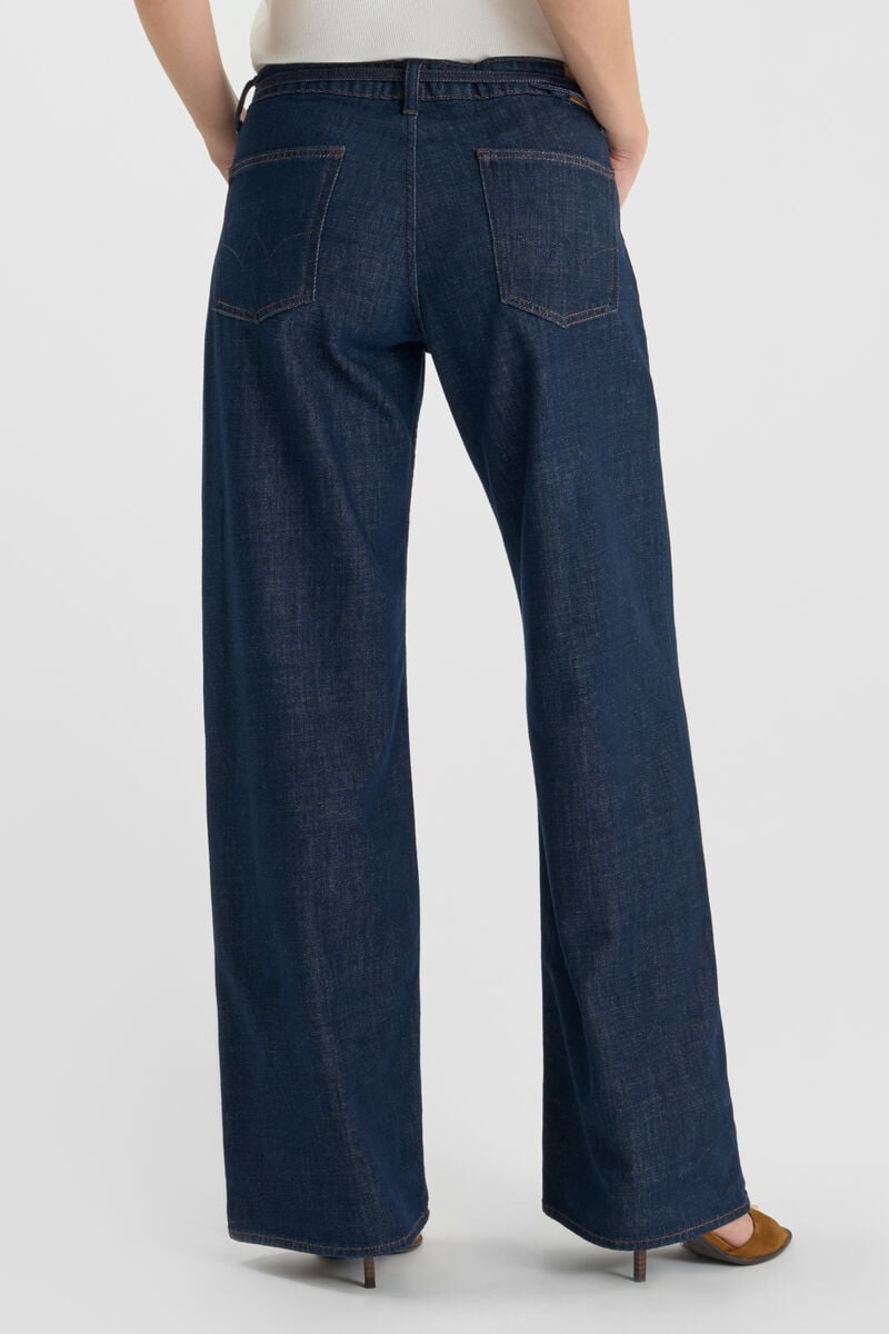 Jeans wide leg Lauryn jab bleu N°0