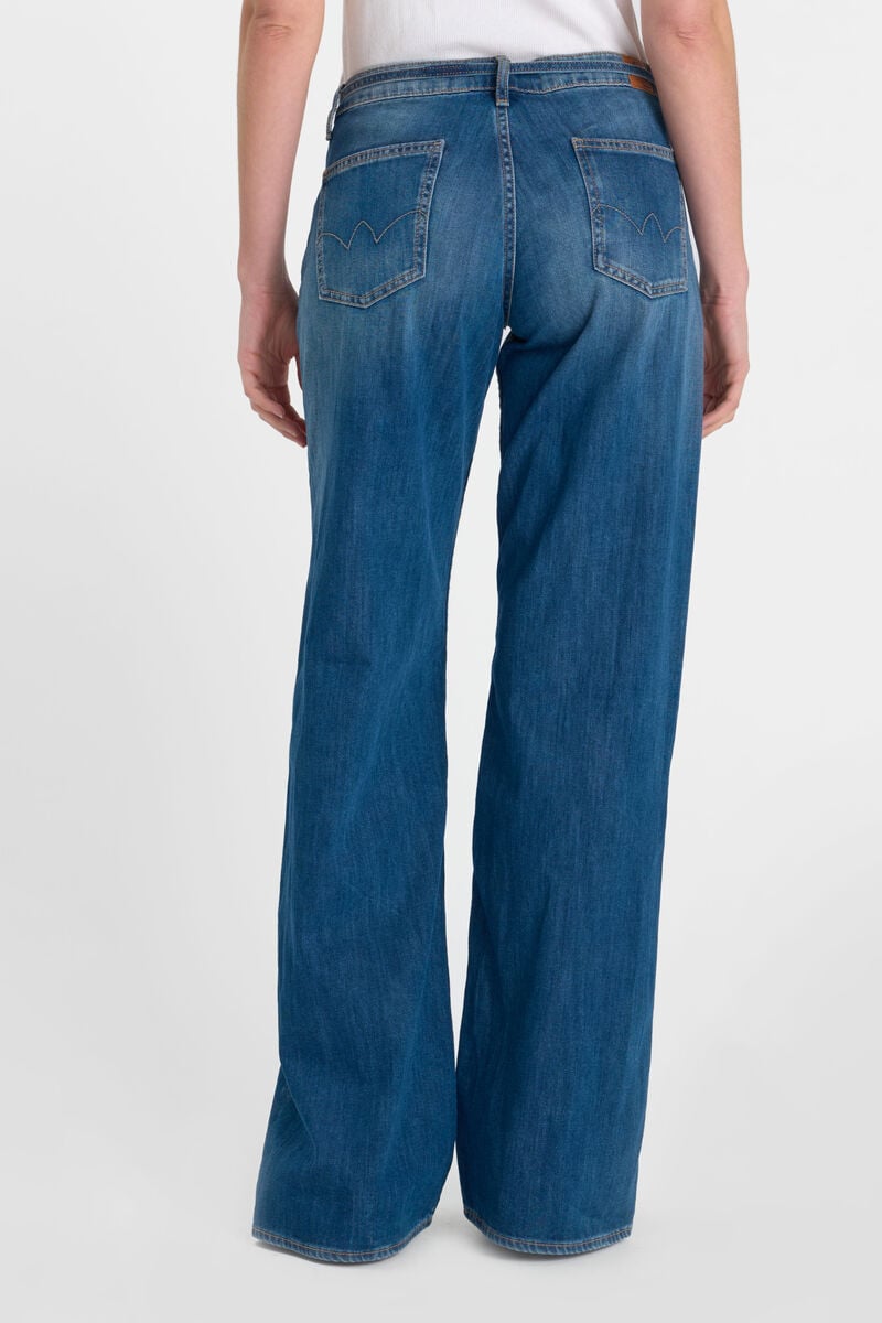 Jeans wide leg Lauryn Jab bleu N°3