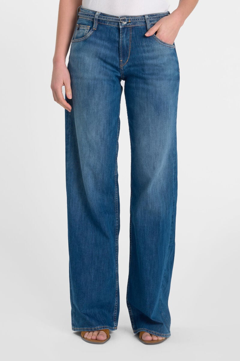 Jeans wide leg Lauryn Jab bleu N°3