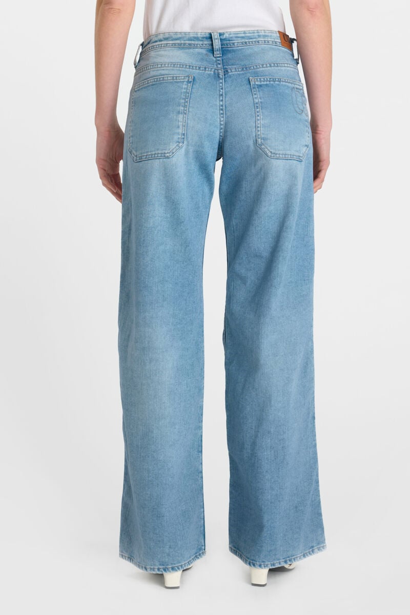 Jeans wide leg Lauryn Ota bleu N°4