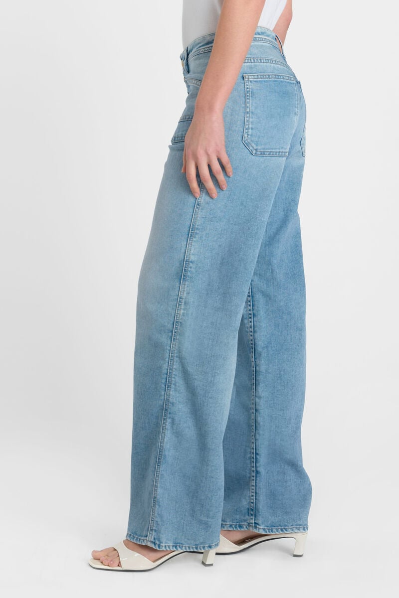 Jeans wide leg Lauryn Ota bleu N°4
