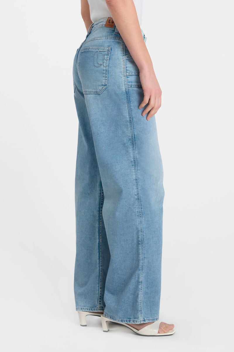 Jeans wide leg Lauryn Ota bleu N°4
