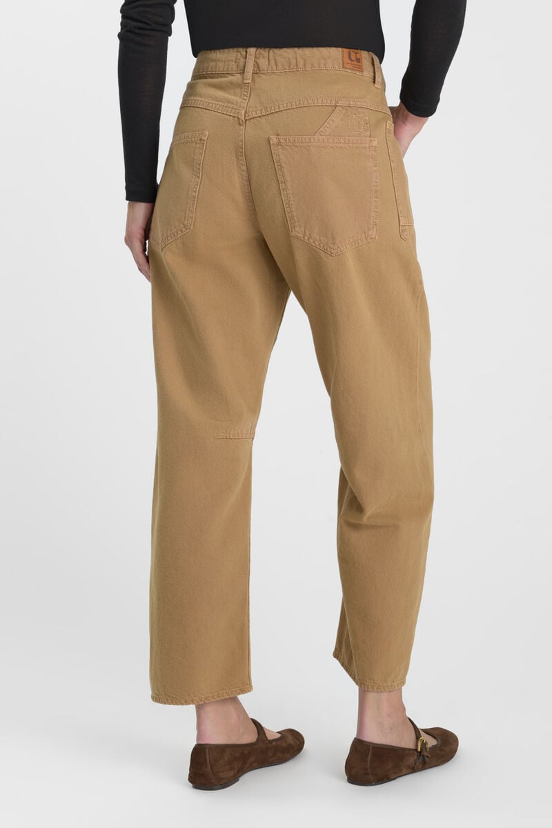 Jeans balloon Madie camel