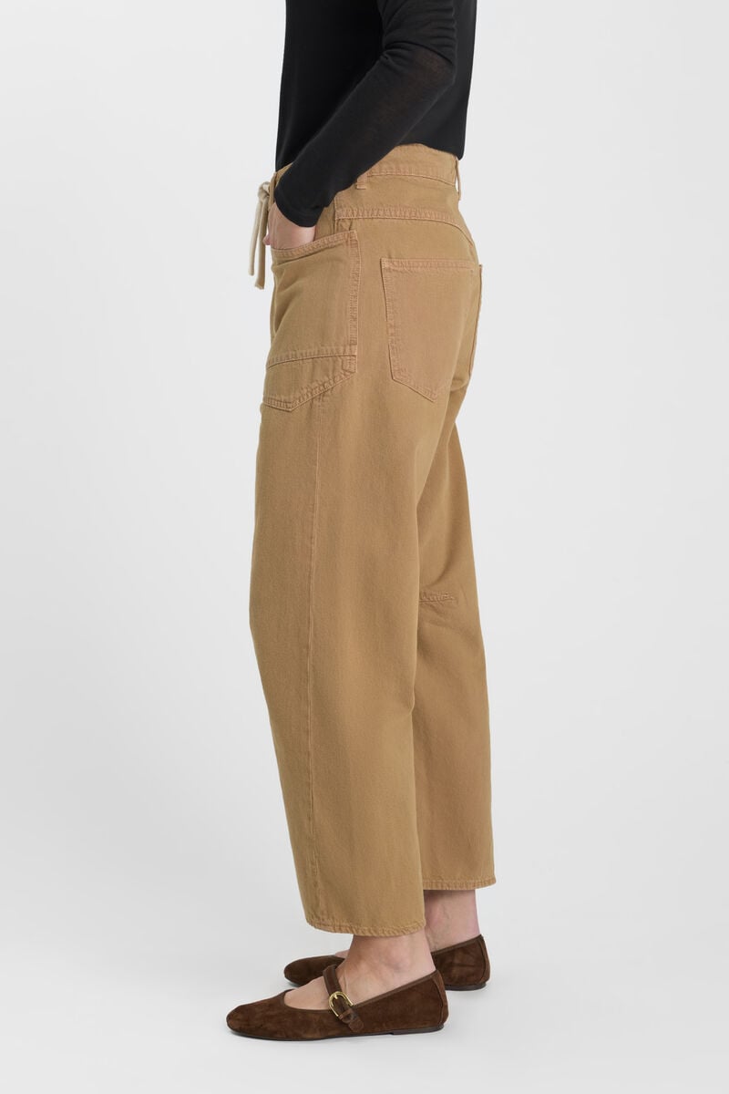 Jeans balloon Madie camel