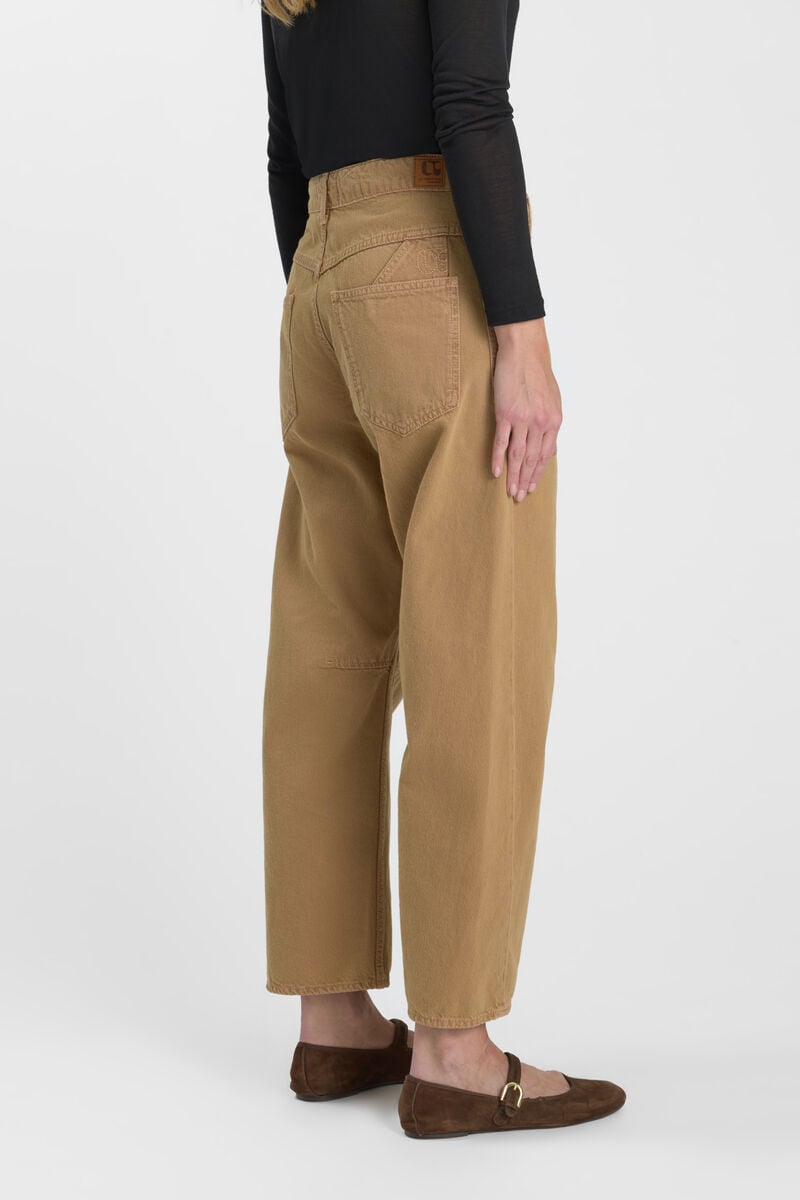 Jeans balloon Madie camel