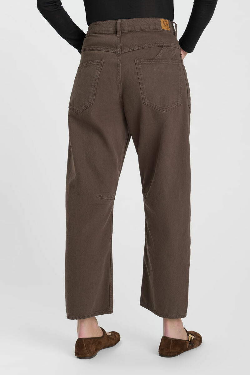 Jeans balloon Madie marron